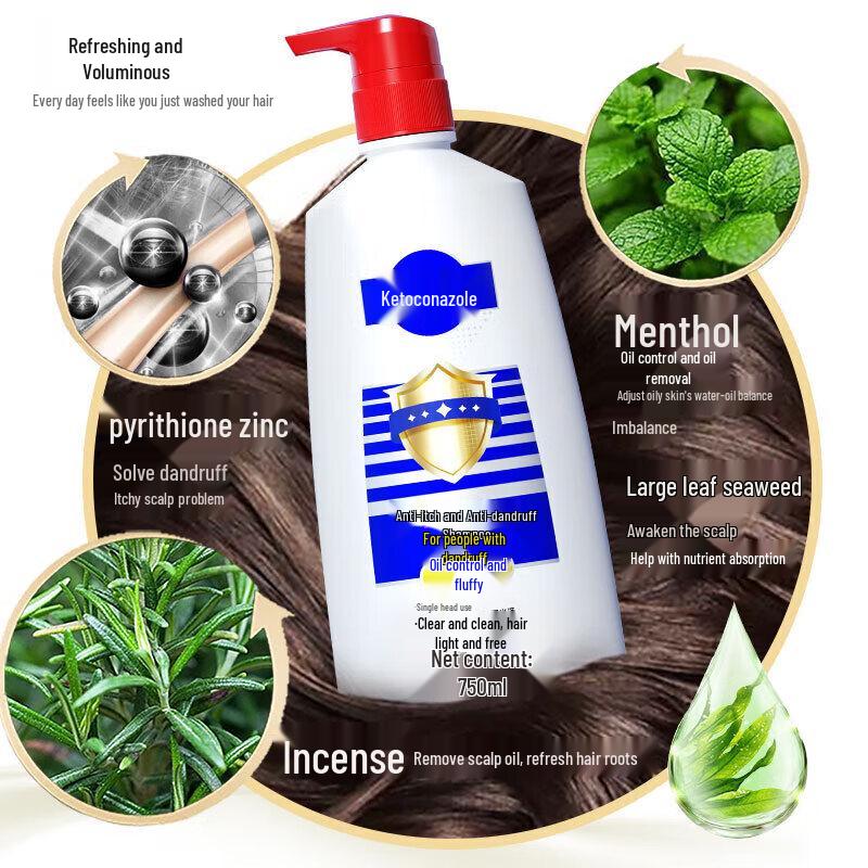 Cai Le Dandruff & Oil Control Shampoo 750ml