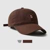Hat Baseball Simple With Solid Color And Letter Embroidery Design For Daily