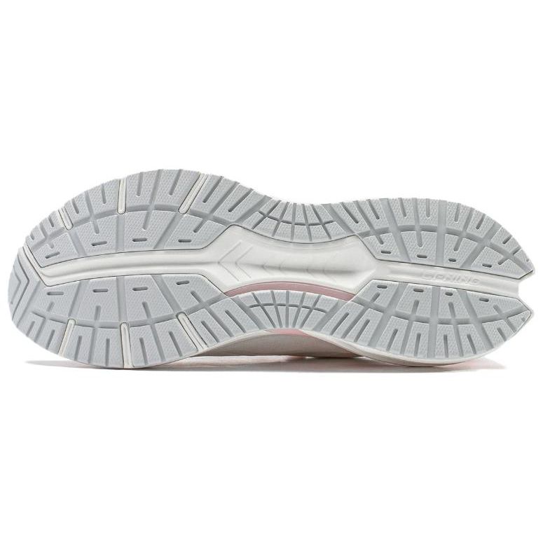 Li-Ning Misty Cloud Non-Slip Wear-Resistant Low-Top Running Shoes Women Sneakers Pink White ARST068-1