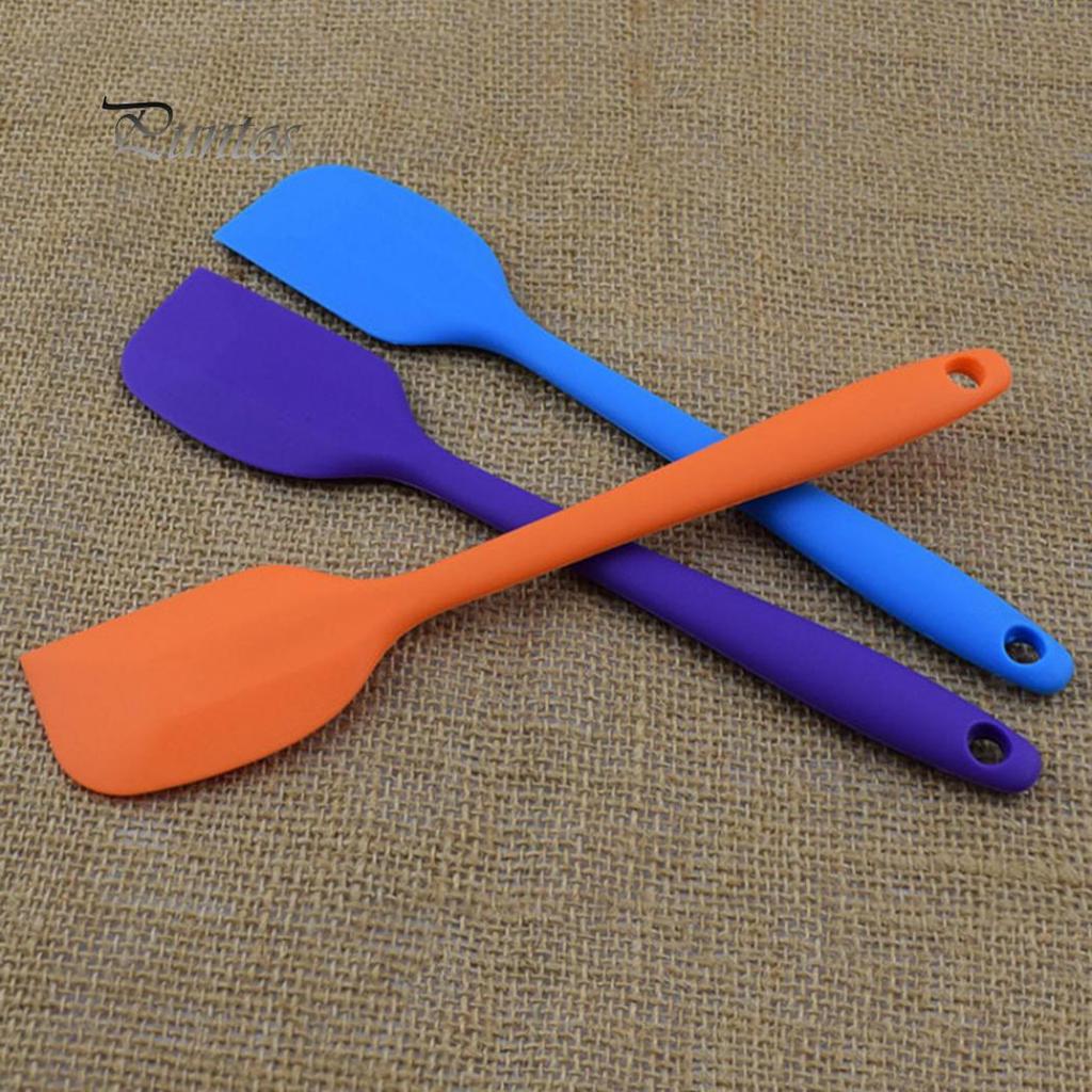 Чистые продукты Домашняя кухня Силиконовые гибкие лопаточки Скребок для крема для торта Инструмент для выпечки