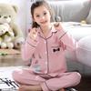 Girls Cotton Pajama Set Long Sleeve Princess Sleepwear Kids 8-14 Years Soft Comfortable Home Outfit