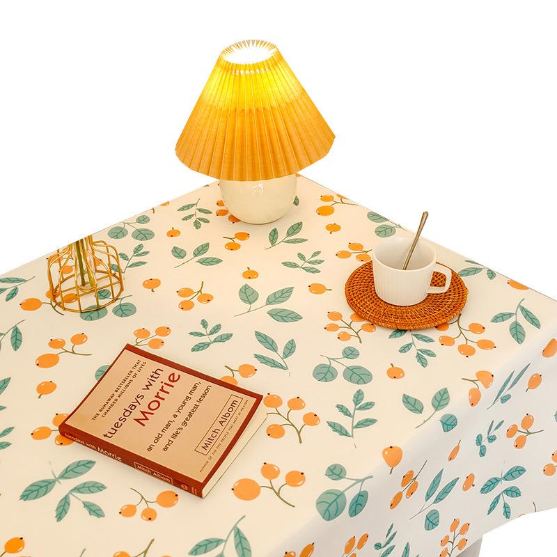 Small Fresh Student Flannel Tablecloth Desk Bedside Table Coffee Table Cover Cloth Photo Background Picnic Cloth