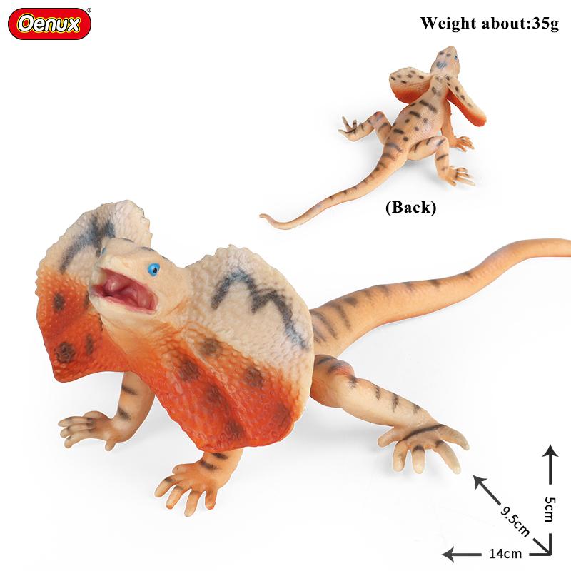 Oenux Новая Симуляция Дикие Рептилии Животные Фигурки Действия Модель Ящерицы Фигурки Детское Образование Когнитивная Сцена Декорация Игрушка