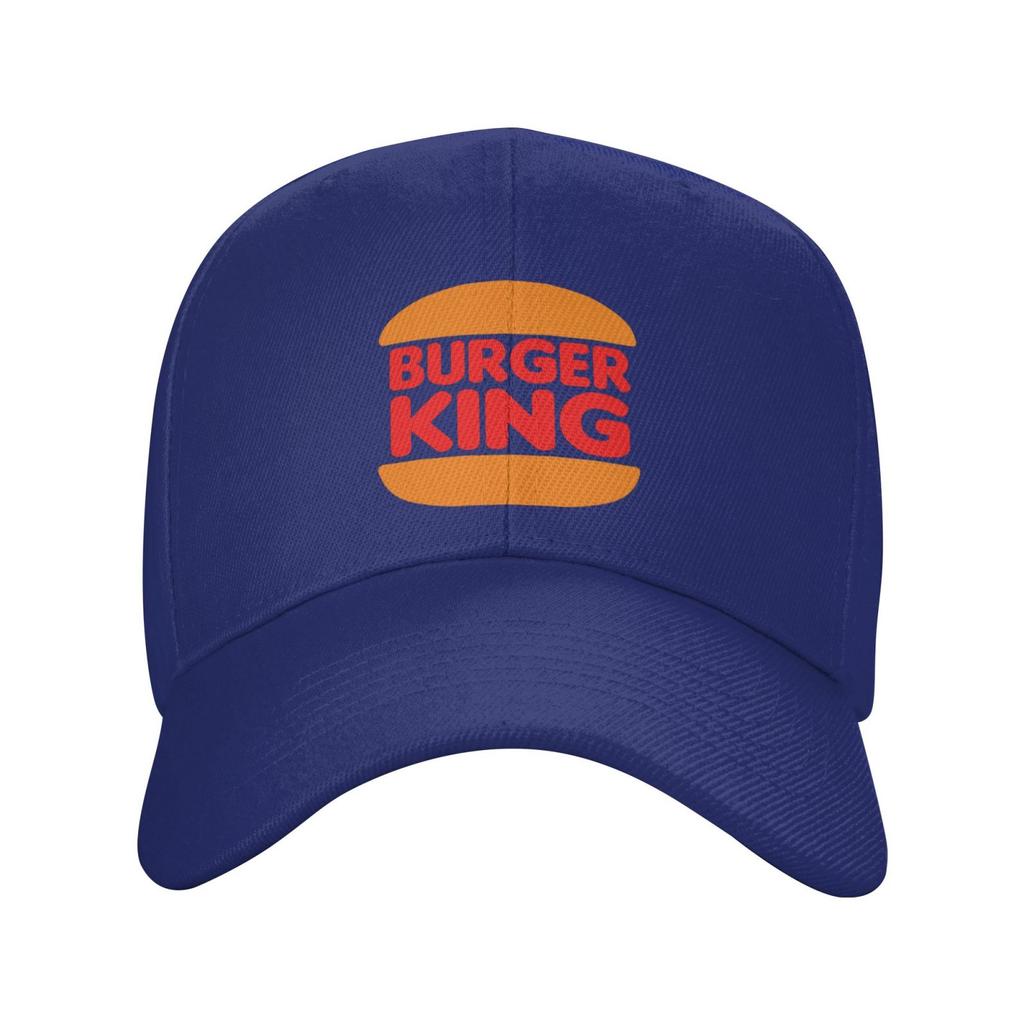 Лето 2024 Новое поступление Бейсболка с принтом Burger King Печать Хлопковые бейсболки Унисекс Кепка Шляпа для гольфа
