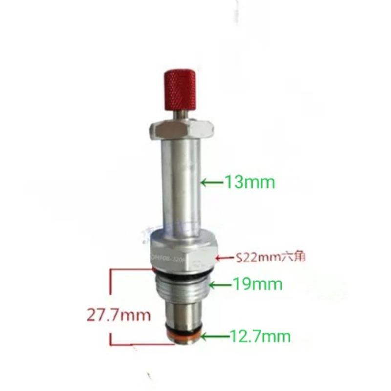 DHF08-220H SV08-2NCP-M Нормально закрытый электромагнитный клапан Клапан поддержания давления Разгрузочный клапан Подъемник Силовой агрегат