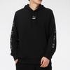 Puma Sports Casual Printed Logo Hoodie Мужские топы Черный 531243-01