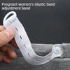 Adjustable Elastic Cord with Buttonholes Pregnant Woman with Baby Clothing Accessories Wide Rubber Band Elastic Belt Button Hole High Elastic