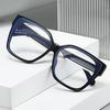  New Fashion Square Women Glasses Frame Clear Anti-Blu-Ray Eyewear Retro Men Optical Frame Computer Goggles