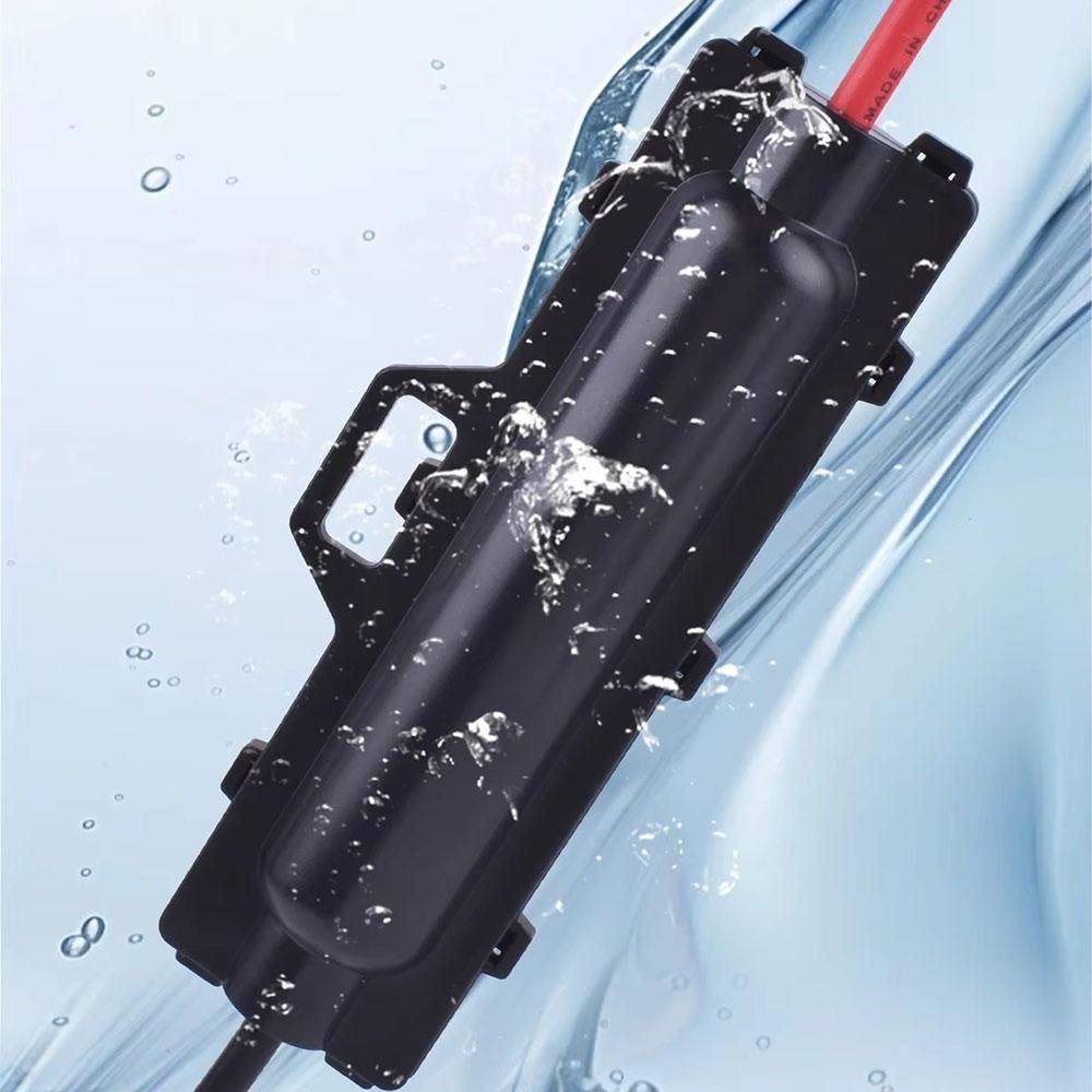 1Pcs PPO Material Solar Connector Protection Box Outdoor Rated High Temperature Resistant Photovoltaic Connector Seal Box