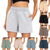 Women's Shorts Casual Summer Comfy Elastic High Waist Running Shorts With Pockets