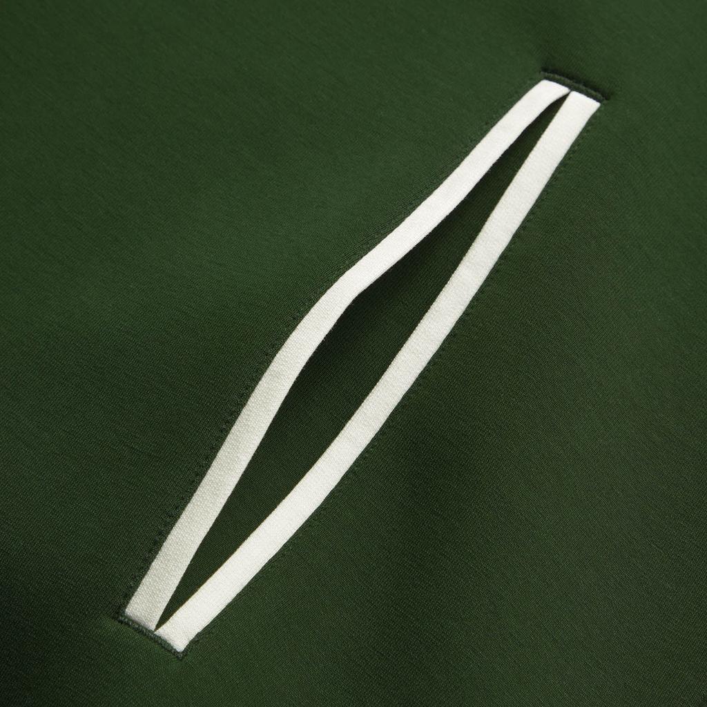 Li Ning Sports Lifestyle Series High Street American Vintage Удобная универсальная толстовка с капюшоном с цветными блоками Унисекс с капюшоном Seaweed-зеленый AWDUF67-1