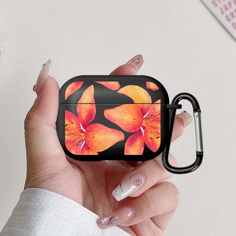 Чехол для Airpods 3 Pro Pro2 2 Pro3 4 1 Чехлы для наушников Cover Розовый Желтый Цветок