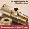 Replacement Angle Valve Copper Faucet Joint Creative Water Outlet Valve  Hardware