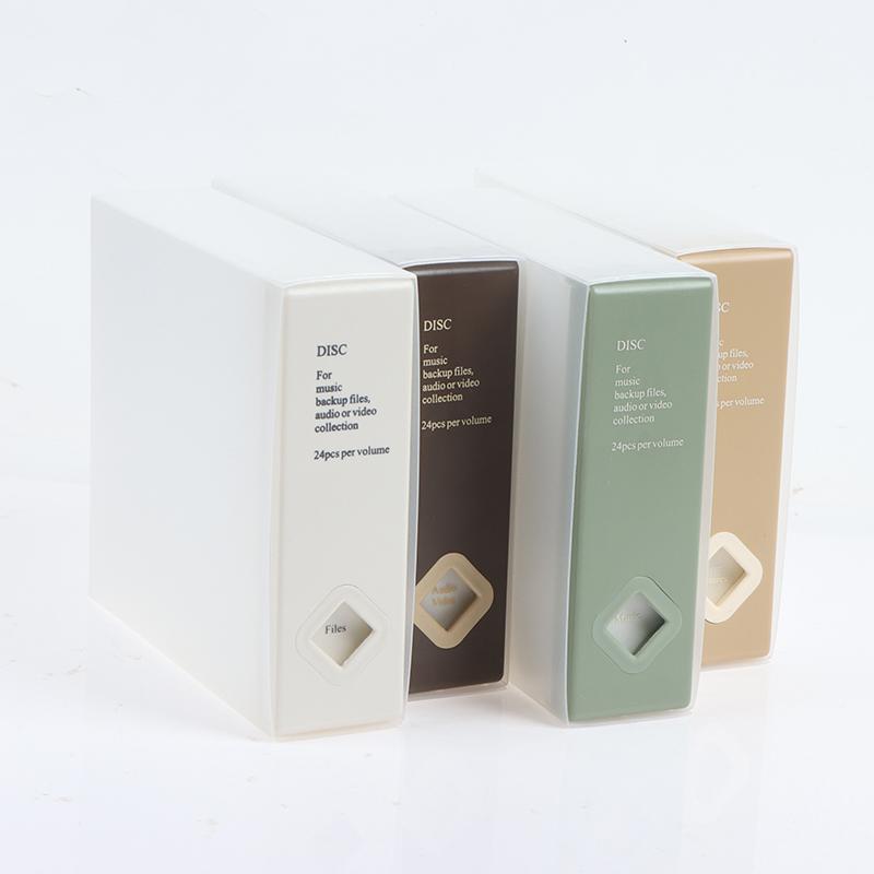 24 диска, компакт-диск, DVD-органайзер, чехол для хранения, жесткий альбом, емкость, портативная коробка