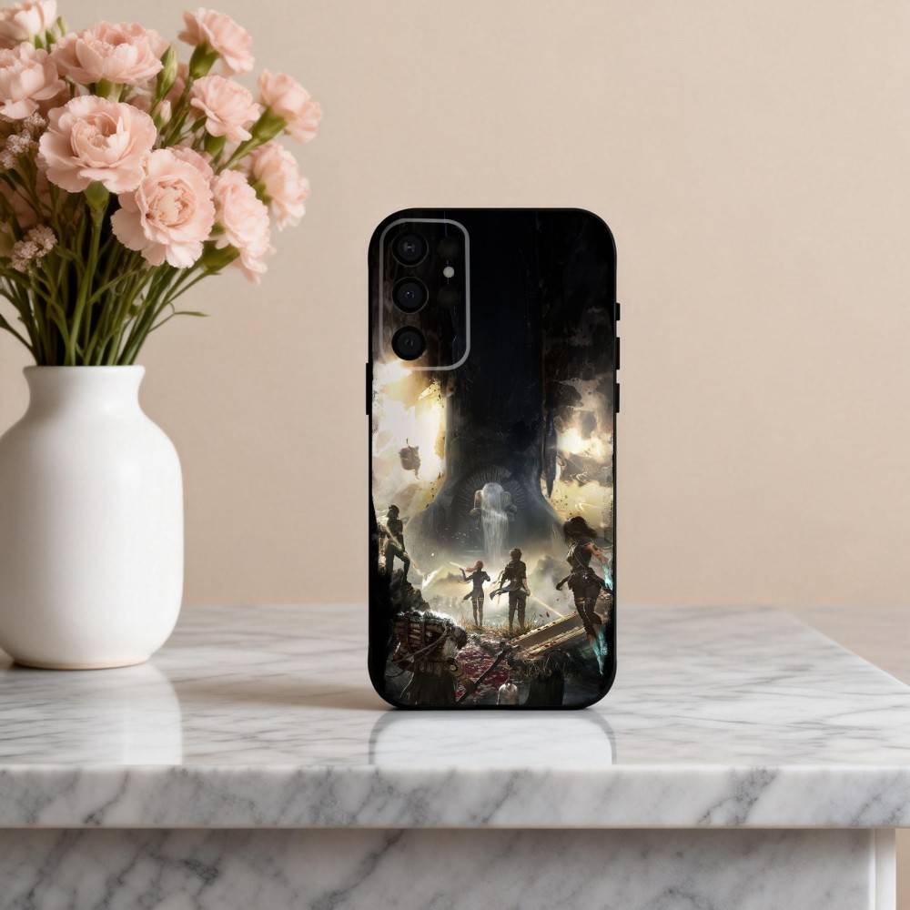G-Game Clair O-Obscur E-Expedition 33 Чехол для телефона Samsung S25,24,23,22,30,21,10,9,Ultra,Plus,Lite,FE,4,5 G Мягкий черный чехол