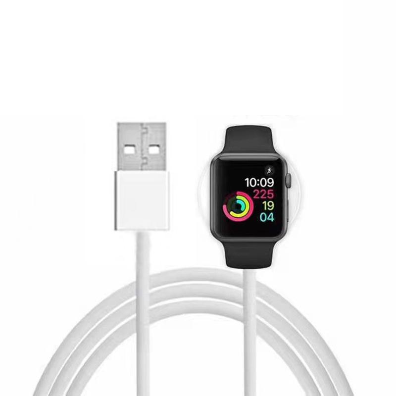 Магнитная Беспроводная USB A Быстрая Зарядка для Apple Watch Ultra Series 9 8 7 6 SE Кабель Type C для Зарядки для iWatch Series 5 3 2