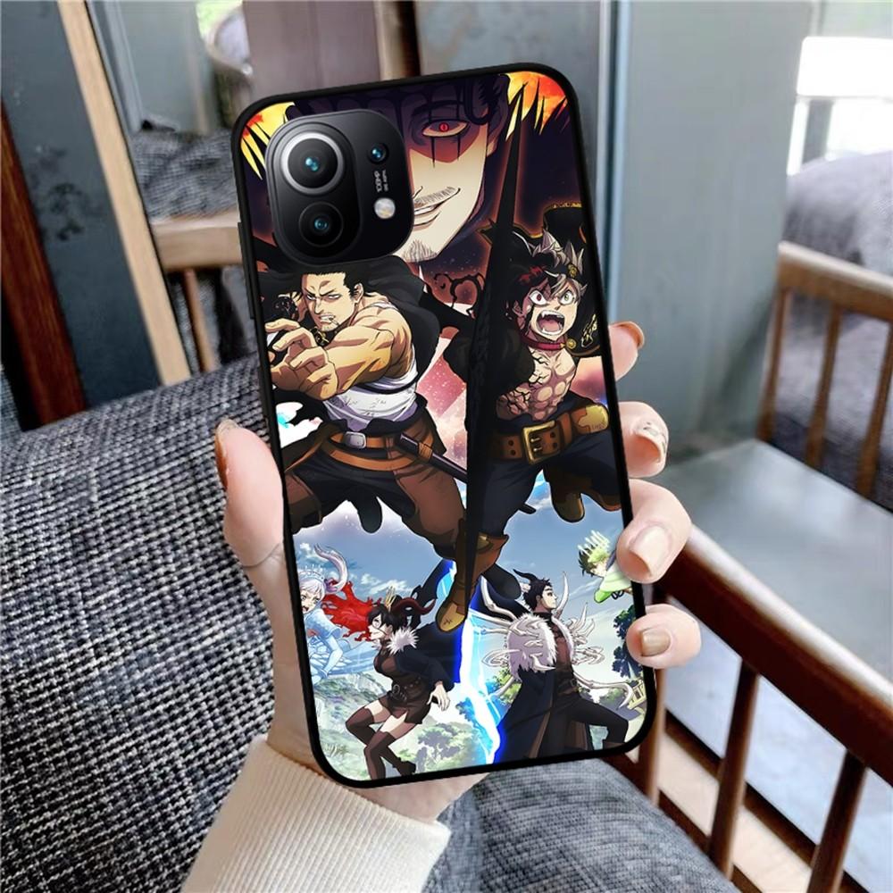 Чехол для телефона Black Clover для Xiaomi Mi 5X 8 9 10 11 12 Lite Pro 10T PocoX3pro PocoM3 Note 10 Pro Lite