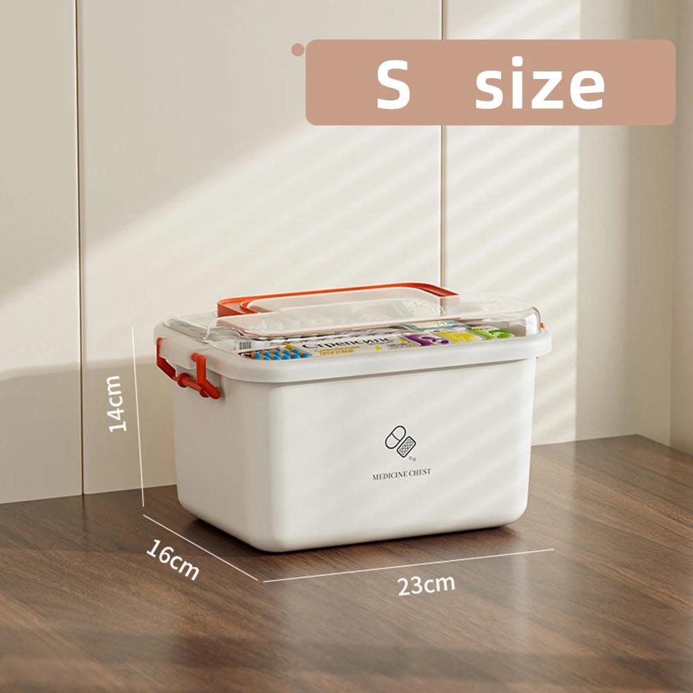 Large Capacity Medicine Box for Home Medicine Storage Multi Layer Classification Home Medicine Box Organizer for Home