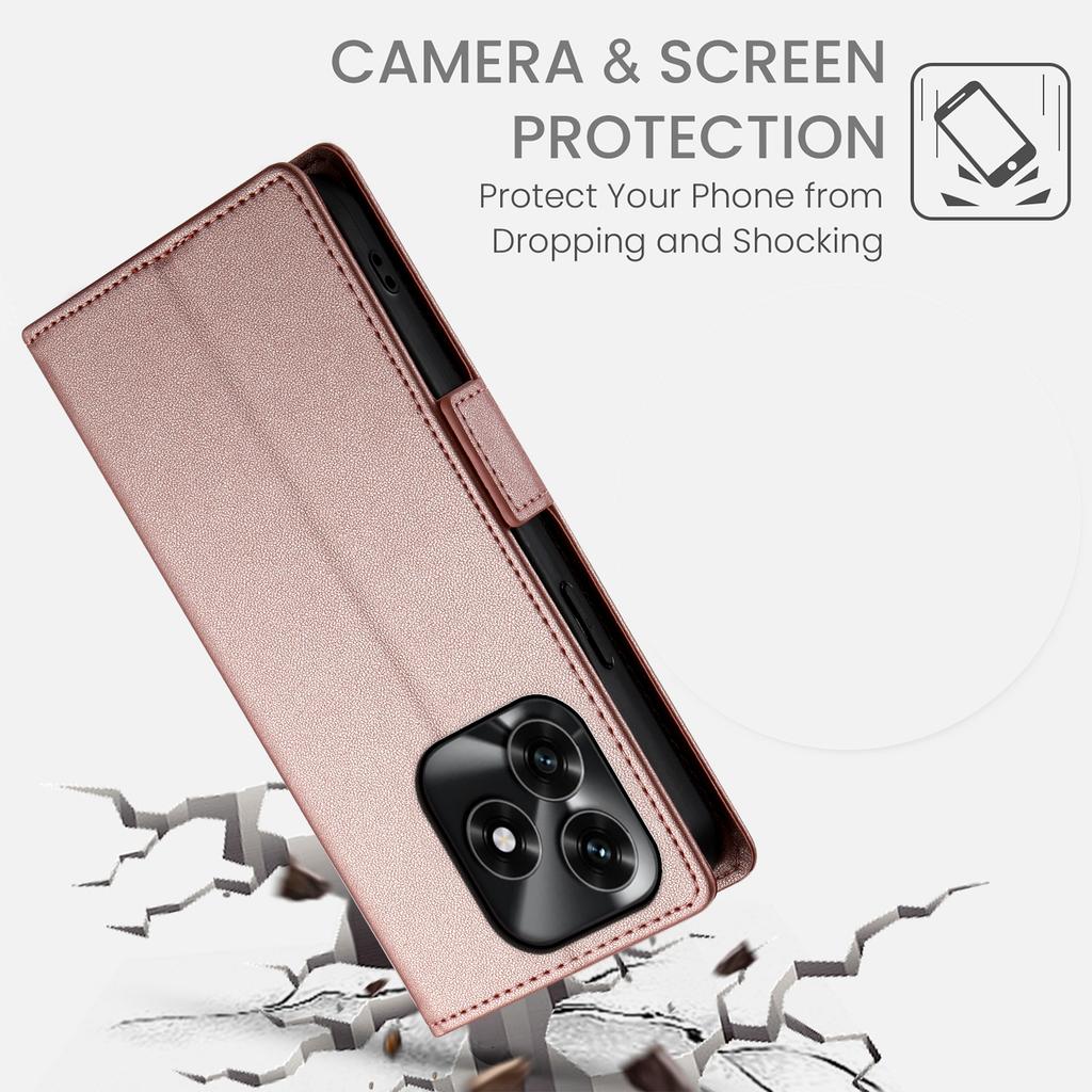 Stand Case for Honor X5c Plus 4G / X5c 4G / Play10A 4G PU Leather Wallet Phone Cover