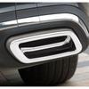 Для Mercedes Benz C Class W206 C200 C220 C260 C300 2024 2024 Автомобильный глушитель, хвостовая часть, выхлопная труба, задняя крышка, отделка, стильный ремонт