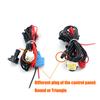 12V / 24V Air Diesel Heater Wiring Harness Loom Power Supply Cable Adapter Round / Triangel For Eberspacher Webasto