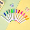 8/12Pcs Water Soluble Chalk Markers LED Boards Art Crafts Smooth Application Bold Lines Erasable Ink Neon Pens