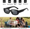 20 Pack Retro 90s Y2K Rectangular Sunglasses for Women - Small Frame Black Party Shades with UV Protection Bulk Set for Outdoor Casual Wear