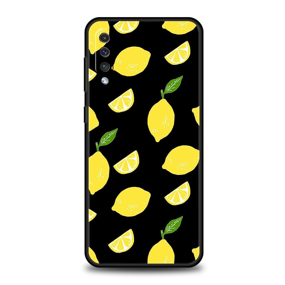 Чехол для телефона Mediterranean Lemon для Samsung Galaxy A52 A50 A70 A10 A30 A40 A20S A20E A02S A12 A22 A72 A32 5G A04s Силиконовый чехол