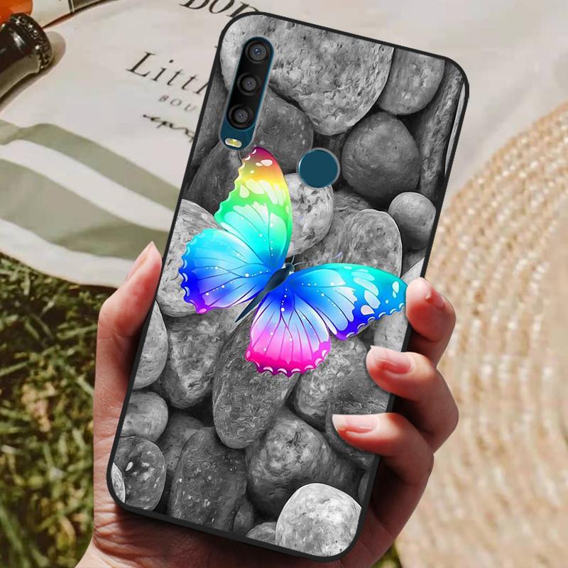 For Alcatel 1SE 2020 Case Shockproof Flower Back Cover For Alcatel 1SE 2020 5030F 5030U 5030D Soft Silicone Phone Fundas Bumper