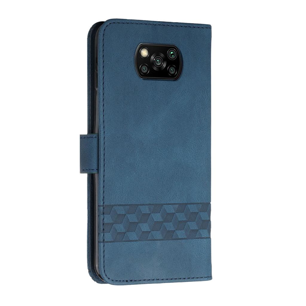 Straight Line Diamond Knurling PU Leather Wallet Card Bag Phone Case For Xiaomi Redmi Series.Poco C51,C50,C65,M3,M4,M5,Mi 11,12,13,Redmi Note 12...