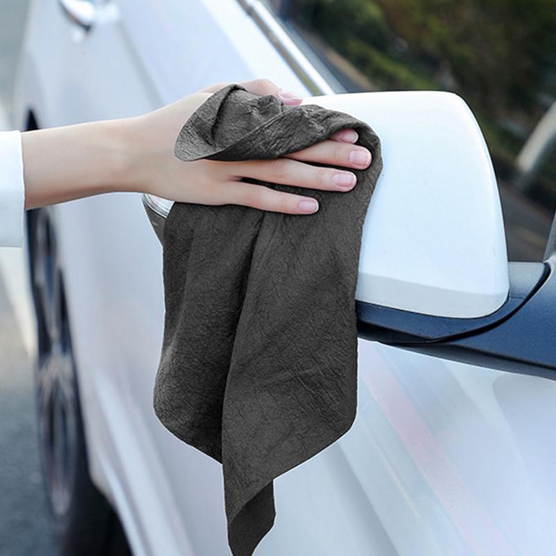 Автомобильная волшебная ткань, утолщенные салфетки для чистки, без следов, многоразовые тряпки из микрофибры для оконного стекла, полотенца, бытовые чистящие средства