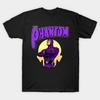 Мужская черная футболка с принтом The Phantom Печать на трансферной бумаге без вырезания Хлопковая футболка