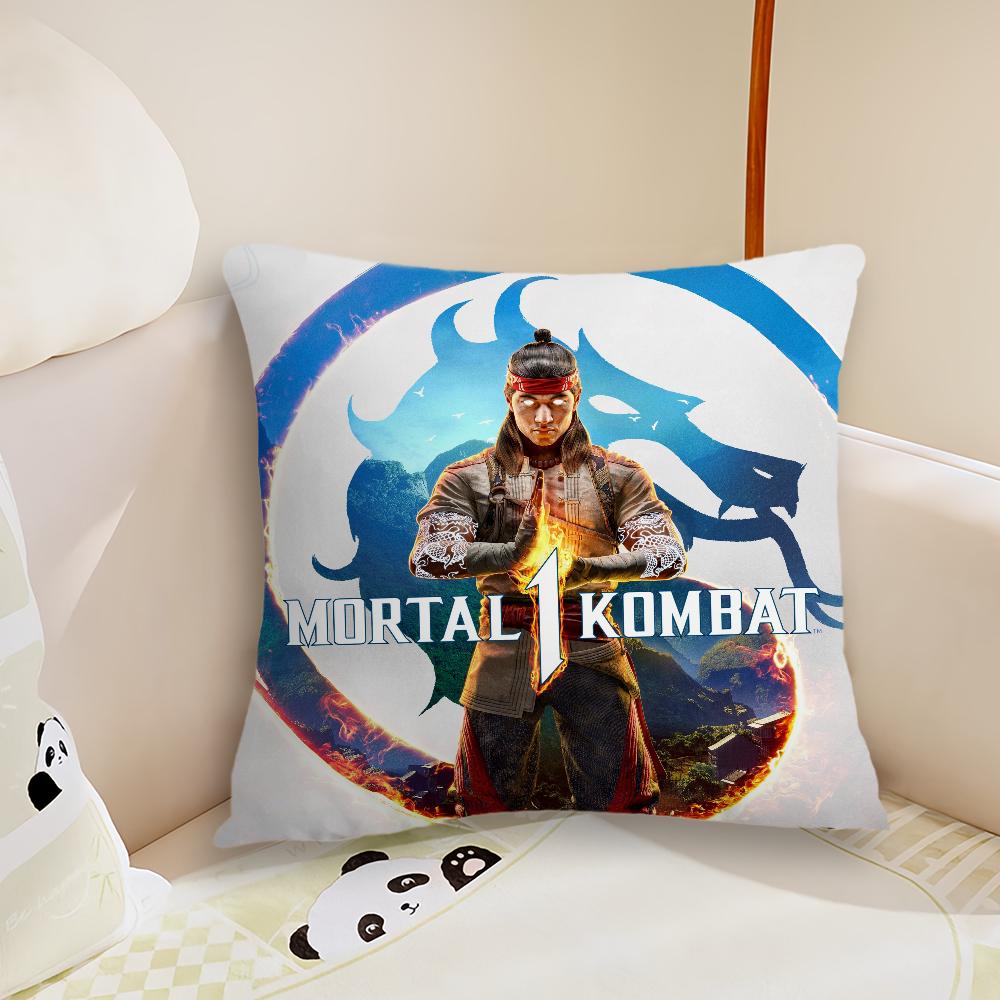Игровой M-Mortal K-Kombat Наволочка для гостиной, чехол на подушку для дивана, подходит для домашнего декора спальни