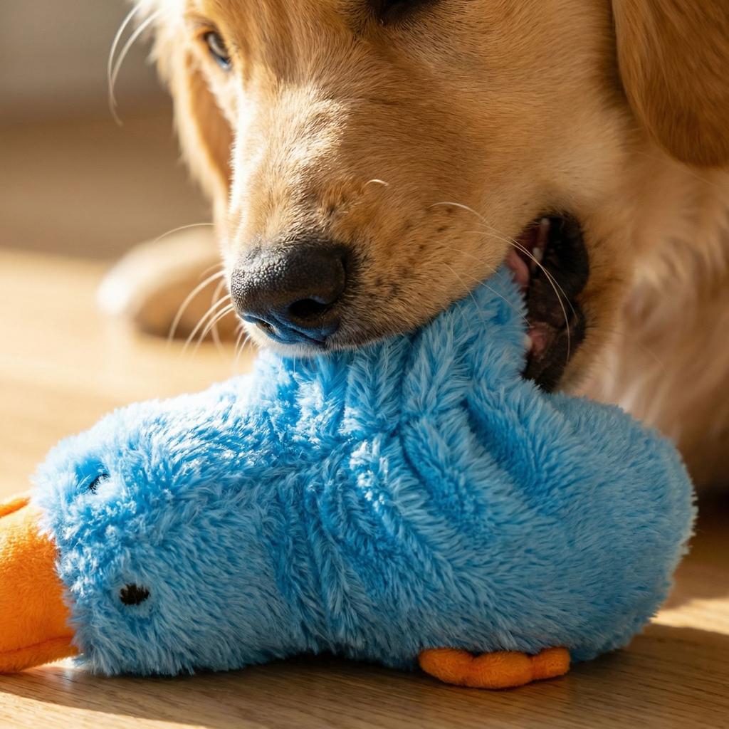 Pet Toys Vocalization Plush Figurine Interaction To Chewing Sound Cats And Dogs Toys