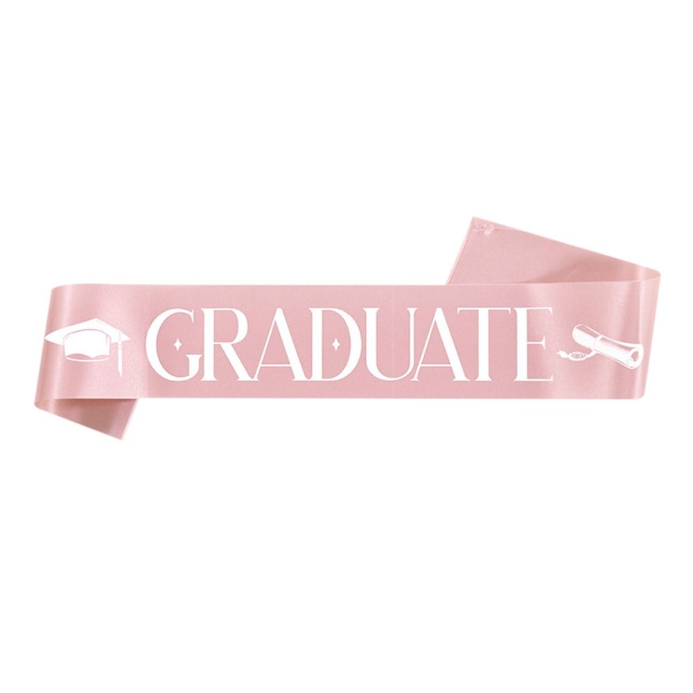 Ornament Graduate Shoulder Strap Unisex Graduation Belt Scarf  Graduation Ceremony Party Supplies