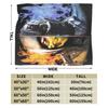 Mortal Kombat X Скорпион ПРОТИВ Саб-Зиро MKX Лю Канг Игровые одеяла Флис Смешное плед для дома Весна/Осень