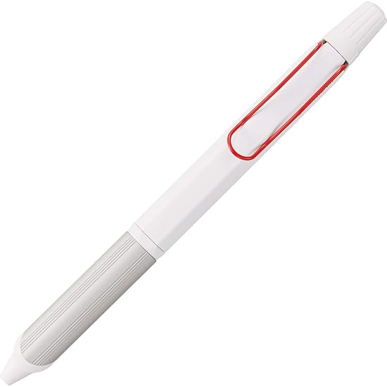 uni-ball 3-Color Ballpoint Pen Jetstream Edge 0.28 White Red Ultra-Fine but Easy to Write SXE3250328