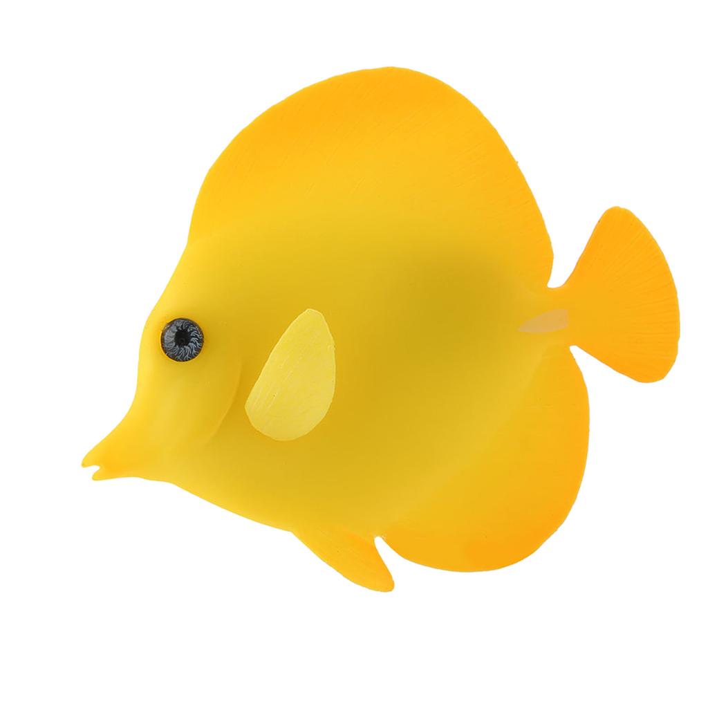 Fish Tank Ornament Aquarium Decoration Tropical Fake Fish Funny Artificial Luminous Fish 03#