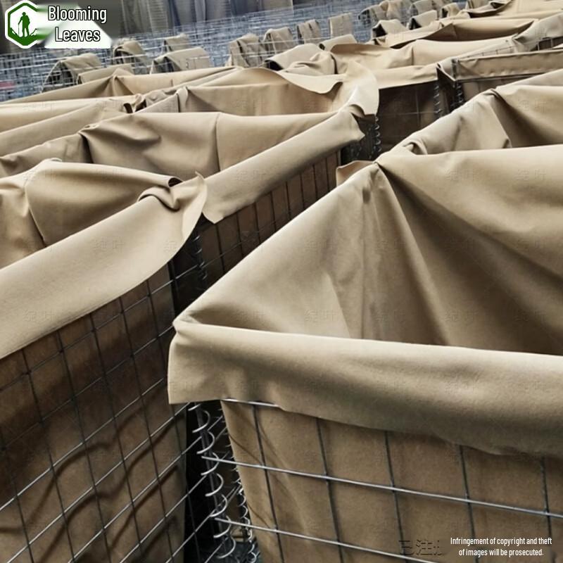 Modular Gabion Barrier Wall