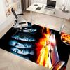 Fast and Furious Printed Absorbent Washable Carpet, Non-Slip Bathroom Mats, Kitchen Rugs, Yoga Mat,Living Room Entrance, Camping Picnic Rugs