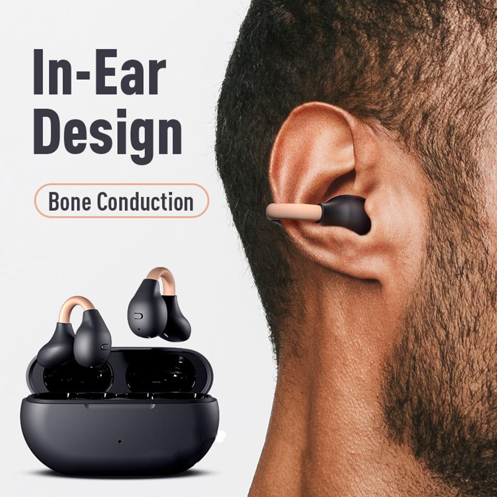 LS MY14 Pro Беспроводные наушники с костной проводимостью Fones Bluetooth 5.3 Ушная клипса для спортивных наушников Крючки для наушников с микрофоном