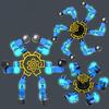 Деформация Fidget Spinner Портативный Снятие Стресса Напальчник Механический Гироскоп Игрушка Дети Подростки Взрослые Декомпрессионная Светящаяся Волчок Игрушка