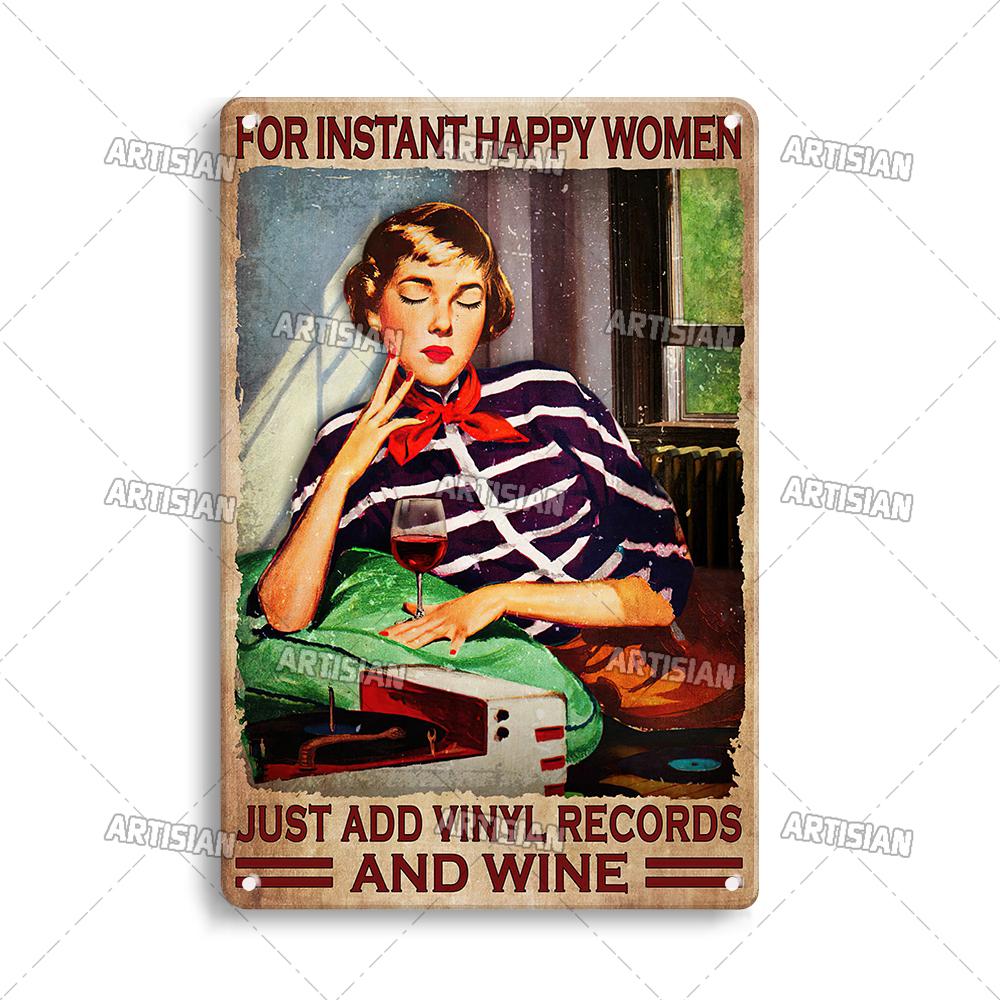 Классические виниловые пластинки настенная тарелка винтажная музыка металлическая жестяная вывеска настенное искусство металлический плакат мужская пещера кафе клуб индустриальный декор