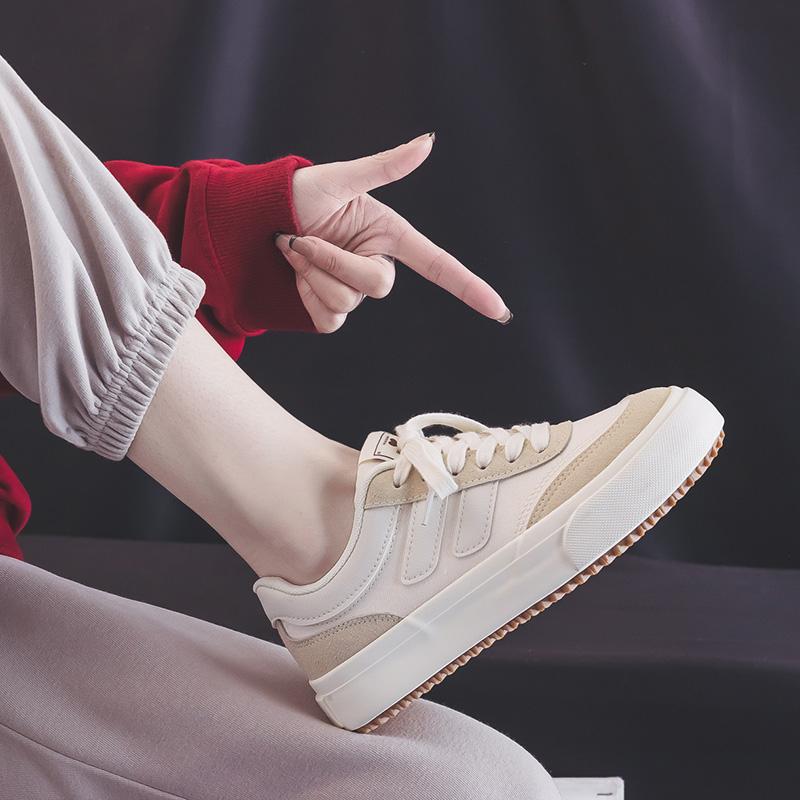 2024 Women's Shoes Brand Outdoor Casual Spring Hiking Sneakers Women's Jogging Vulcanized Shoes Sports Thick-soled Tennis Shoes