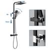 Ensembles de douche, colonne de douche thermostatique+porte-serviettes