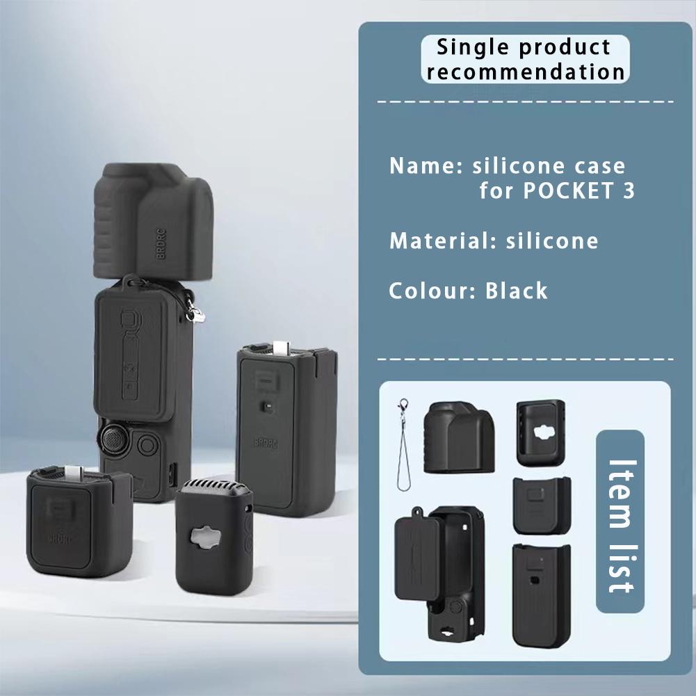 Для DJI Osmo Pocket 3 комплект аксессуаров, Pocket 3 адаптер расширения штатив селфи палка и т.д. - Совместимость: Осмо Карман 3