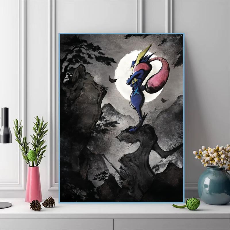 Lucario Collection 100% Round Full Drill 5D DIY Diamond Painting Embroidery Cross Stitch Rhinestone Décor