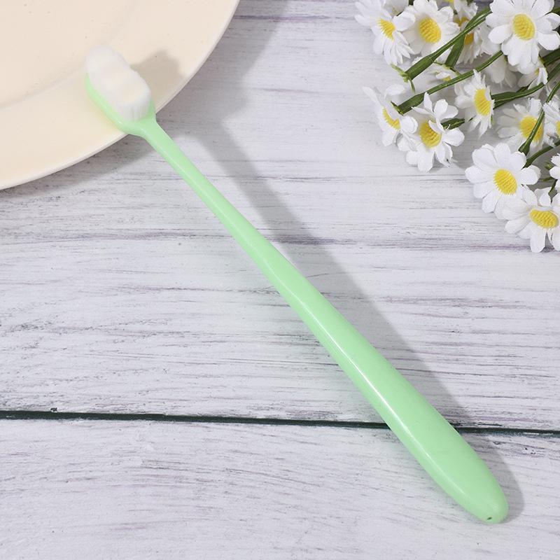 Soft Bristle Adult Gum Care Toothbrush Set with Protective Case for Couples - Family Pack