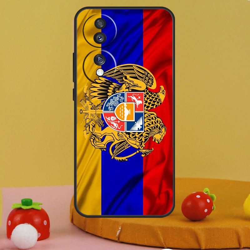 Армения герб Чехол для телефона Honor 200 Magic 5 6 Pro X9c X9a X8a X7a X6a X7 X8 X9 X8b X9b 50 70 90 Lite Чехол