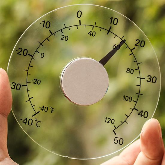 Уличный термометр, водонепроницаемый прозрачный акриловый точный термометр для теплиц, товары для дома